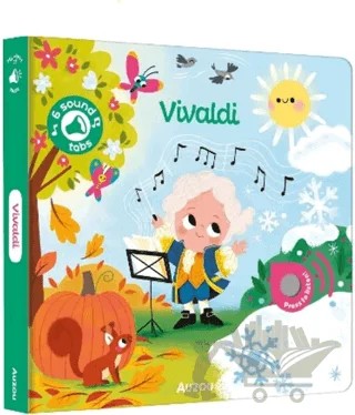 My World of Music: Vivaldi – Malgorzata Detner – Auzou Books kitap kapağı