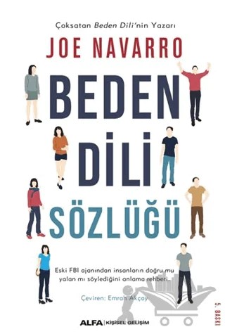 Beden Dili Sözlüğü – Joe Navarro – Alfa Yayınları kitap kapağı