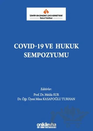 COVID-19 ve Hukuk Sempozyumu – Melda Sur, Mine Kasapoğlu Turhan – On İki Levha Yayınları kitap kapağı
