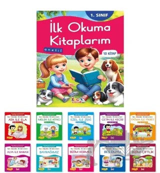 İlk Okuma Kitaplarım (10 Kitap) – Kolektif – Bıcırık Yayınları kitap kapağı