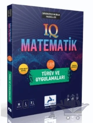 IQ Matematik - 2. Seri - Türev ve Uygulamaları – Kolektif – Paraf Yayınları kitap kapağı