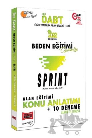 2022 ÖABT Beden Eğitimi Öğretmenliği Sprint Alan Eğitimi Tamamı Çözümlü Konu Anlatımı + 10 Deneme – Kolektif – Yargı Yayınevi kitap kapağı