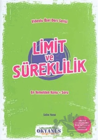 Limit ve Süreklilik – Selim Yavuz – Okyanus Yayınları kitap kapağı