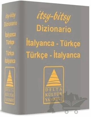 Itsy Bitsy İtalyanca-Türkçe ,Türkçe-İtalyanca Mini Sözlük – Kolektif – Delta Kültür Yayınevi kitap kapağı