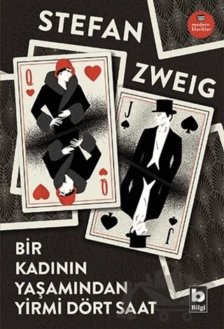 Bir Kadının Yaşamından Yirmi Dört Saat – Stefan Zweıg – Bilgi Yayınevi kitap kapağı