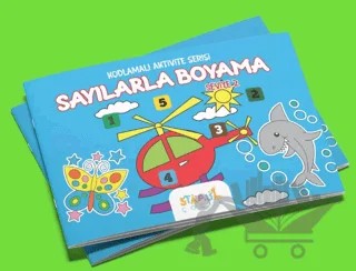Kodlamalı Aktivite Serisi - Sayılarla Boyama Kitabı - Seviye 2 – Kolektif – Staau Çocuk kitap kapağı