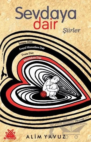 Sevdaya Dair Şiirler – Alim Yavuz – Artshop Yayıncılık kitap kapağı