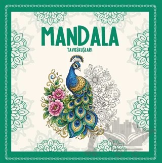 Mandala - Tavuskuşları – Kolektif – Vivago Art kitap kapağı