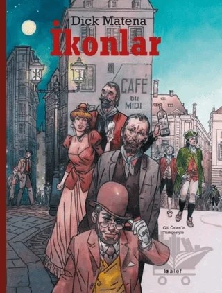 İkonlar – Dick Matena – Alef Yayınevi kitap kapağı