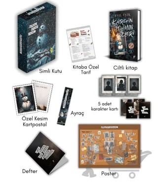Kardan Adamın Külleri - Kutulu Set – Işıl Işık – Artemis Yayınları kitap kapağı