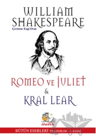 Romeo ve Juliet - Kral Lear – William Shakespeare – İtalik Yayınevi kitap kapağı