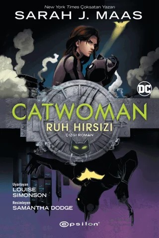 Catwoman - Ruh Hırsızı – Sarah J. Maas – Epsilon Yayınevi kitap kapağı