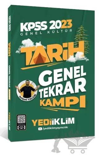 2023 KPSS Genel Tekrar Tarih Kampı – Kolektif – Yediiklim Yayınları kitap kapağı