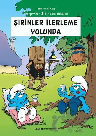 Şirinler İlerleme Yolunda – Kolektif – Alfa Yayınları kitap kapağı