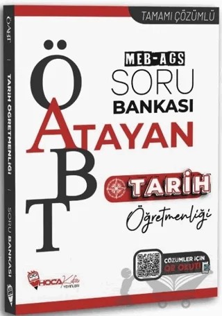 2025 ÖABT MEB-AGS Tarih Öğretmenliği Atayan Soru Bankası Çözümlü – Kollektif – Hoca Kafası Yayınları kitap kapağı