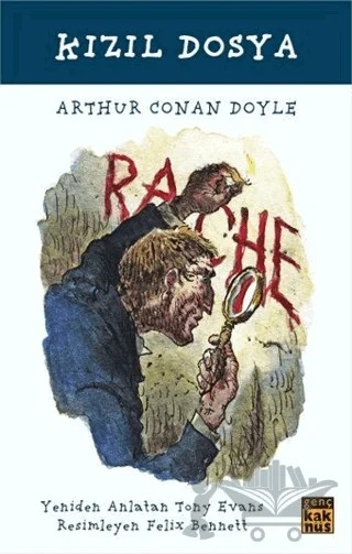 Kızıl Dosya – Sir Arthur Conan Doyle – Kaknüs Genç kitap kapağı