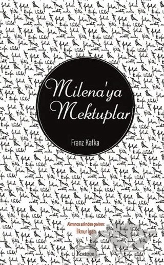 Milena'ya Mektuplar – Franz Kafka – Koridor Yayıncılık kitap kapağı