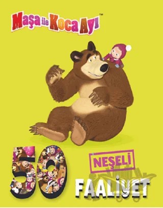 Maşa İle Koca Ayı 50 Neşeli Faaliyet Kitabı – Kolektif – Doğan Egmont Yayıncılık kitap kapağı