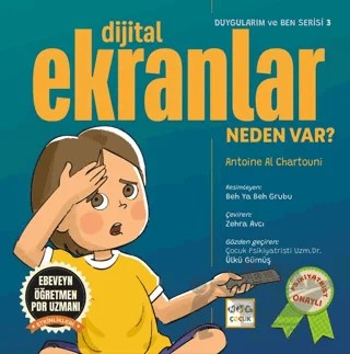 Dijital Ekranlar Neden Var? – Antoine Al Charttouni – Nar Çocuk kitap kapağı