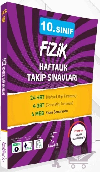 10. Sınıf Fizik Haftalık Takip Sınavları – Tufan Koru – Karekök Yayıncılık kitap kapağı