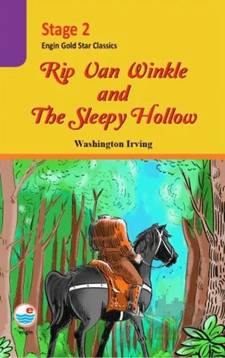 Rip Van Winkle and Sleepy Hollow - Stage 2 – Washington Irving – Engin Yayınevi kitap kapağı