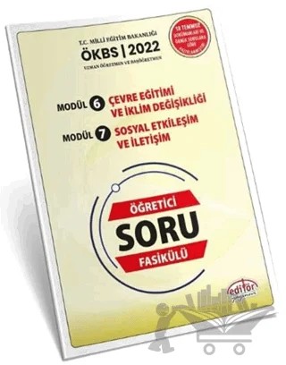 Uzman ve Başöğretmen Modül 6 Çevre Eğitimi ve İklim Değişikliği - Modül 7 Sosyal Etkileşim ve İletişim Özet ve Öğretici Soru Fasikülü – Kolektif – Editör Yayınevi kitap kapağı
