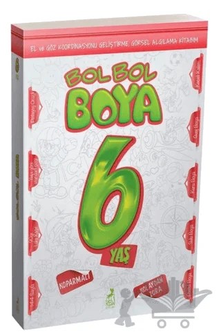 Bol Bol Boya 6 Yaş – Kolektif – Ren Çocuk kitap kapağı