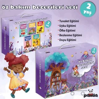 2 Yaş Öz Bakım Becerileri Seti – Afife Çoruk – Beyaz Panda Yayınları kitap kapağı