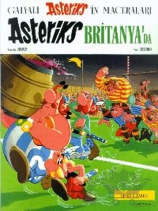 Asteriks Britanya’da – Albert Uderzo, Rene Goscinny – Remzi Kitabevi kitap kapağı