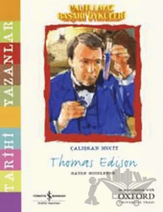 Unutulmaz Başarı Öyküleri - Thomas Edison – Haydn Middleton – İş Bankası Kültür Yayınları kitap kapağı