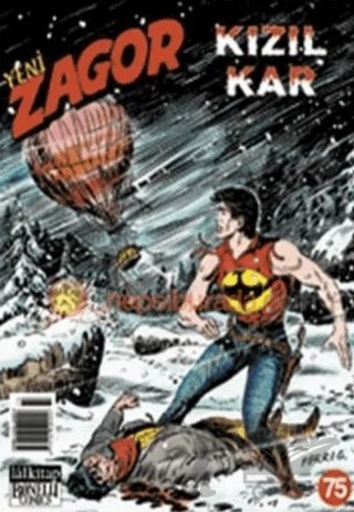 Yeni Zagor Sayı: 75 Kızıl Kar – Kolektif – Lal Kitap kitap kapağı