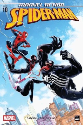 Marvel Action Spider-Man Sayı 10 – Delilah S. Dawson – Marmara Çizgi kitap kapağı