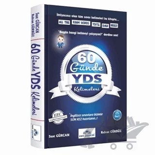 60 Günde YDS Kelimeleri – Rıdvan Gürbüz, Suat Gürcan – İrem Yayıncılık kitap kapağı