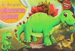 İki Beyinli Dinozor Dorze - Üç Boyutlu Kitap – Kolektif – Yumurcak Yayınları kitap kapağı