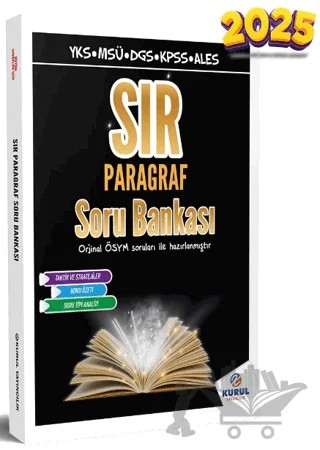 2025 TYT Sır Paragraf Soru Bankası – Kolektif – Kurul Yayıncılık kitap kapağı