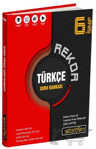 6. Sınıf Türkçe Rekor Soru Bankası – Kolektif – Startfen Yayınları kitap kapağı