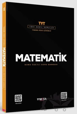 2025 TYT Matematik Konu Özetli Yeni Nesil Soru Bankası Tamamı Video Çözümlü – Kolektif – Marka Yayınları kitap kapağı