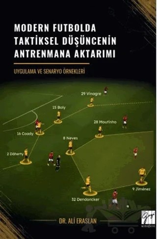 Modern Futbolda Taktiksel Düşüncenin Antrenmana Aktarımı Uygulama ve Senaryo Örnekleri – Ali Eraslan – Gazi Kitabevi kitap kapağı