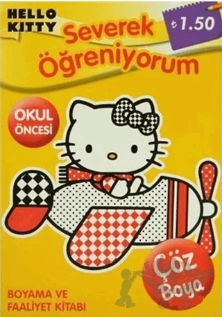 Hello Kitty - Severek Öğreniyorum – Kolektif – Doğan Egmont Yayıncılık kitap kapağı