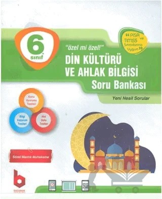 6. Sınıf Din Kültürü ve Ahlak Bilgisi Soru Bankası – Kolektif – Basamak Yayınları kitap kapağı