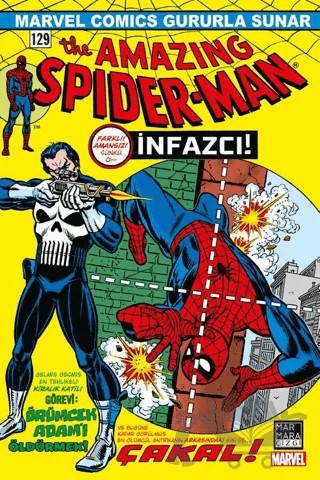 Amazing Spider-Man 129 – Gerry Conway – Marmara Çizgi kitap kapağı