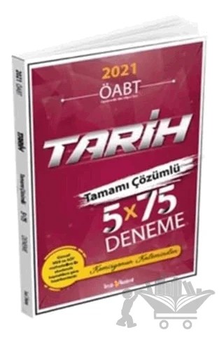 2021 ÖABT Öğretmenlik Alan Bilgisi Tarih Tamamı Çözümlü 5 Deneme – Taner Özdemir – Tercih Akademi Yayınları kitap kapağı