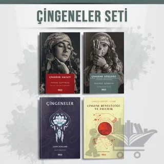 Çingeneler Seti (4 Kitap) – Frank Cuttriss, George Borrow, John Hoyland, Charles Godfrey Leland – Gece Kitaplığı kitap kapağı