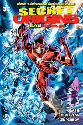 Gizli Kökenler (#7) - Flash - Huntress - Superboy – Kolektif – Çizgi Düşler Yayınevi kitap kapağı
