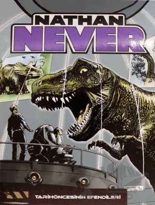Nathan Never Serisi 23 - Tarihöncesinin Efendileri – Kolektif – Çizgi Düşler Yayınevi kitap kapağı