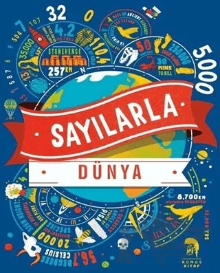 Sayılarla Dünya – Steve Martin, Clive Gifford, Marianne Taylor – Romos Yayınları kitap kapağı
