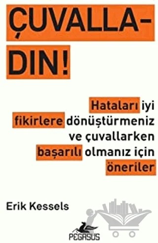 Çuvalladın! – Erik Kessels – Pegasus Yayınları kitap kapağı