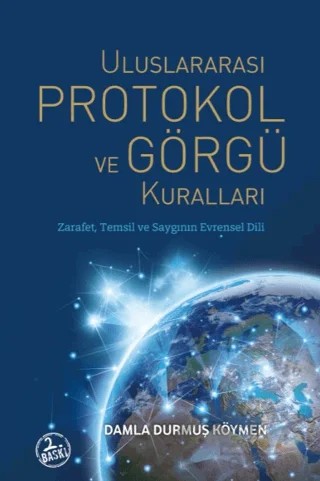 Uluslararası Protokol ve Görgü Kuralları – Damla Durmuş Köymen – Glomas Yayınevi kitap kapağı