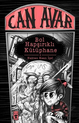 Bol Hapşırıklı Kütüphane - Can Avar – Haktan Kaan İçel – Timaş Çocuk kitap kapağı