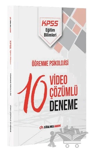 KPSS Eğitim Bilimleri Öğrenme Psikolojisi Video Çözümlü 10 Deneme Akademi – Kolektif – Dijital Hoca kitap kapağı